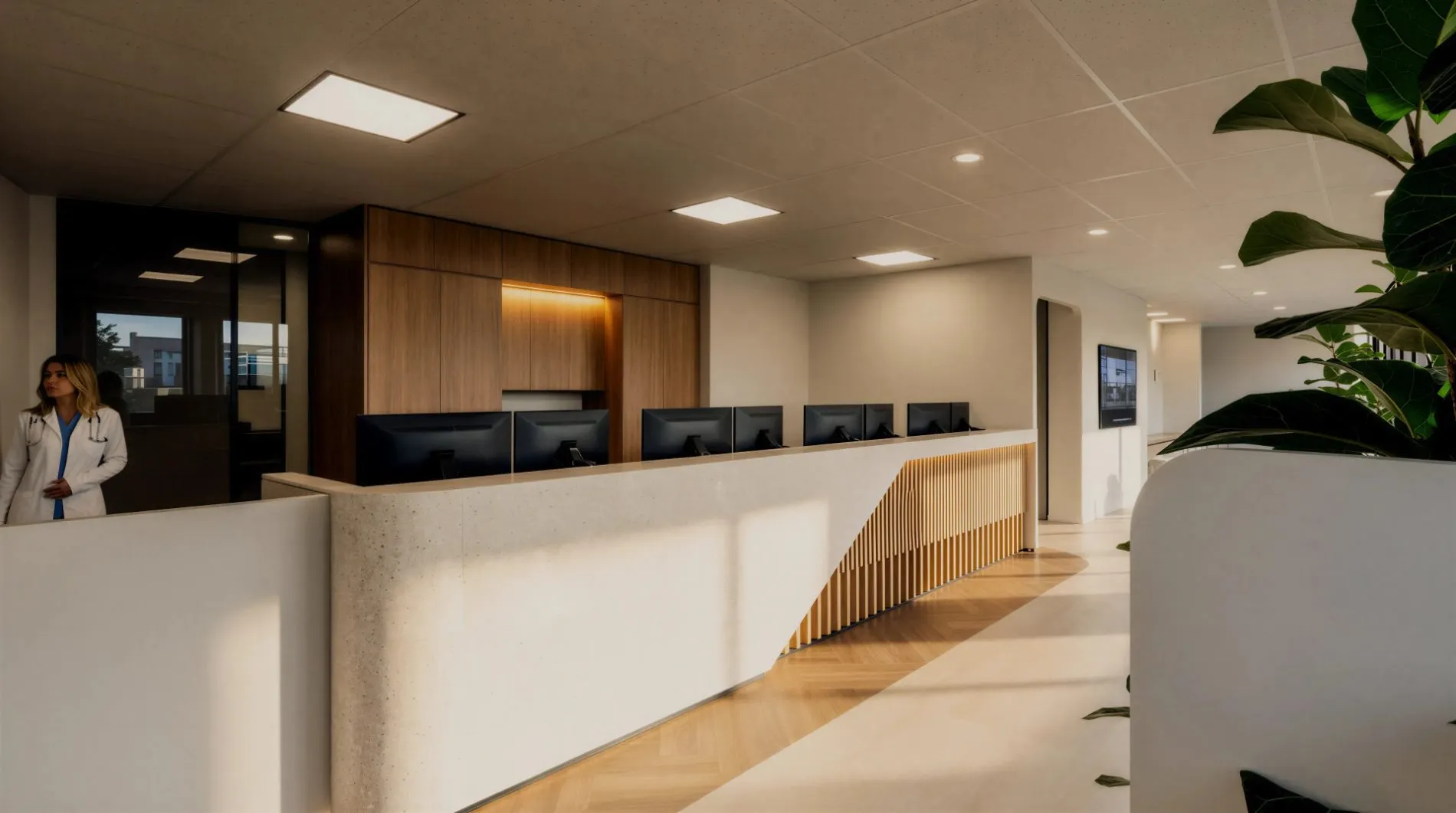 Medical and dental clinic interior design